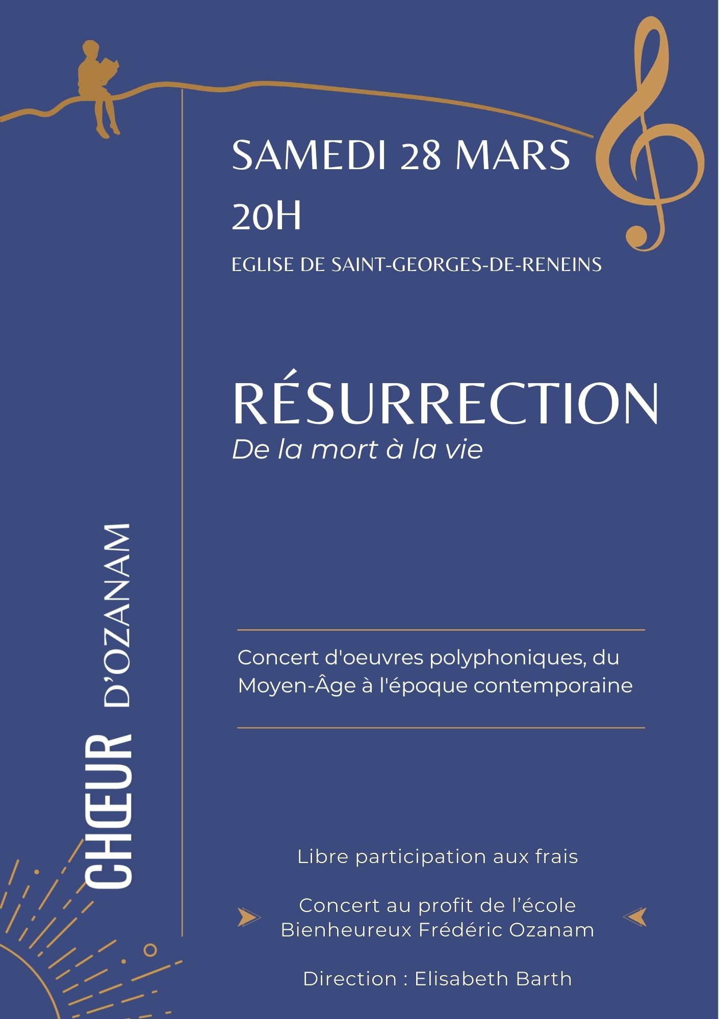 Concert Choeur Ozanam – 28 mars