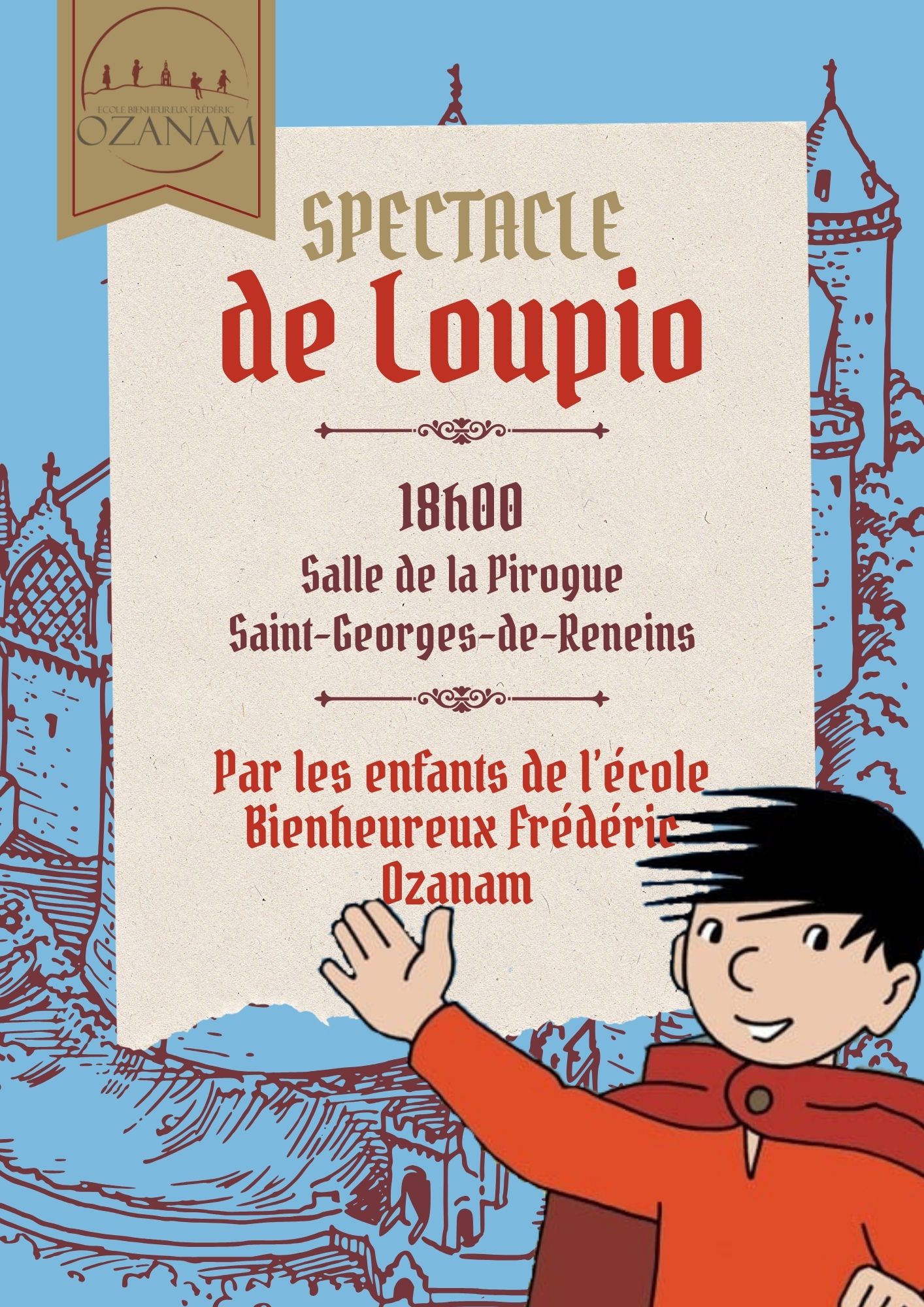 Spectacle de fin d&rsquo;année  – 26 juin